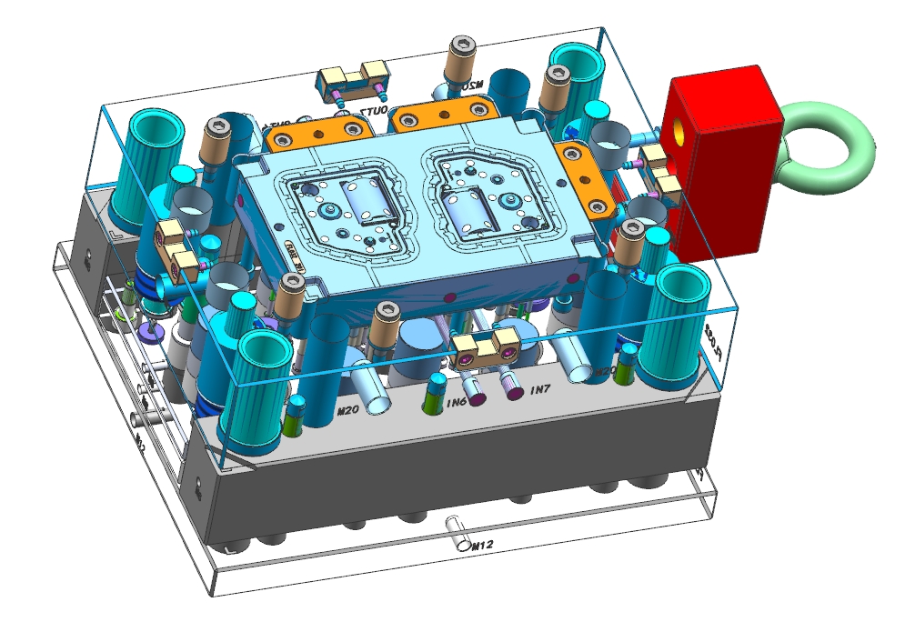 INJECTION MOLD move half