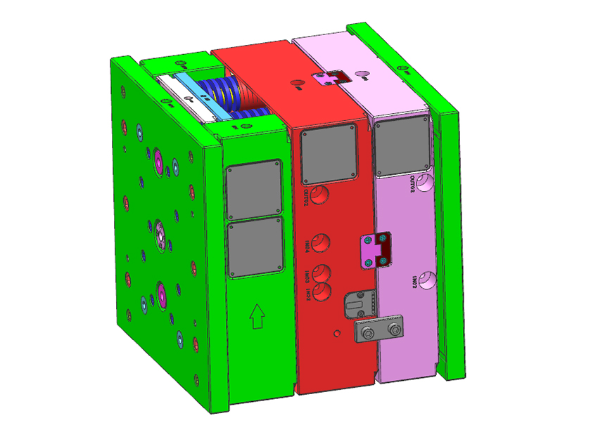 auto parts 3D  injection mould